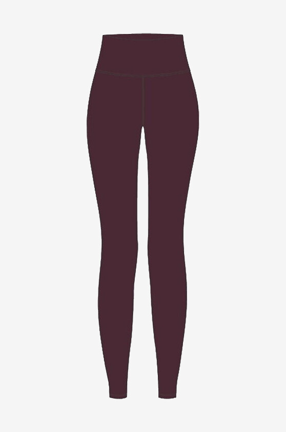 Treningstights Smoothflex HW Tights - Brun