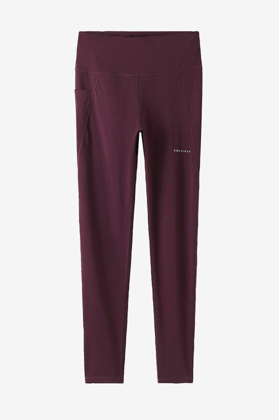 Treningstights Flattering High Waist Tights - Rød