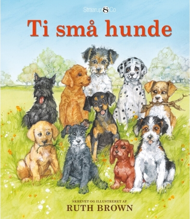 Ti små hunder | Ritt Browm | Språk: Dansk