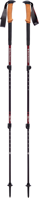 Women's Trail Cork Trekking Poles OneSize, Cherrywood
