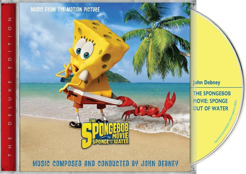 John Debney Spongebob Movie: Sponge Out Of Water O.S.T. CD