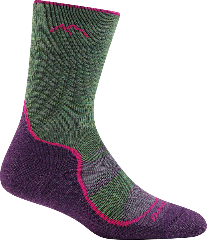 Women's Light Hiker Micro Crew Light Cushion L, Moss
