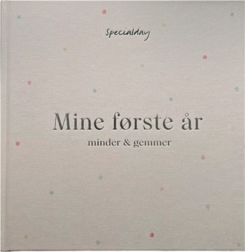 Barnets bog - Mine Første År | SpecialDay