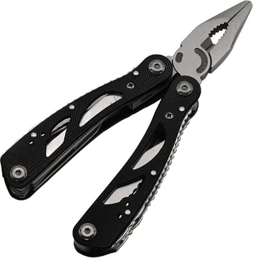 Multi -tool kompakt multitre med lommekniv