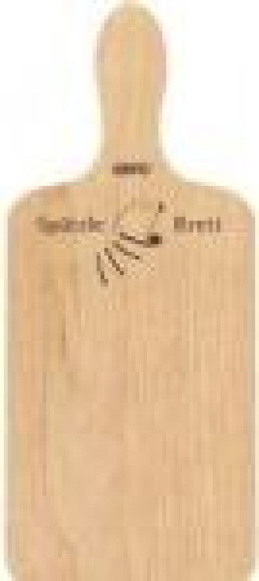 skjærebrett med trehåndtak