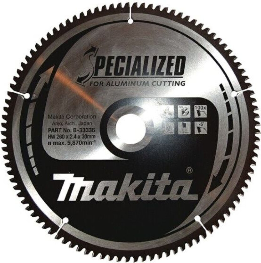 Specialized, Aluminium, 26 cm, 3 cm, 5870 RPM, 2,4 mm,