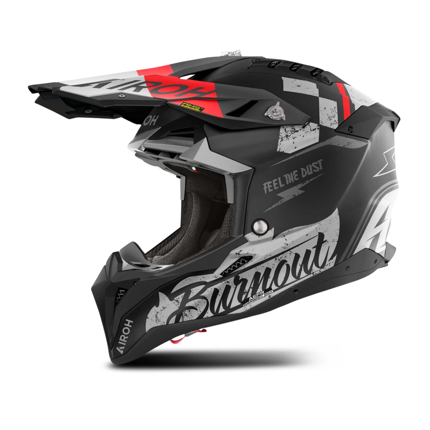 Crosshjelm Airoh Aviator 3 Burnout BurnoutXXL