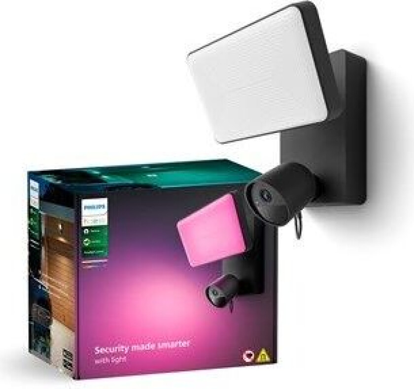 Hue Secure Floodlight with Camera EU