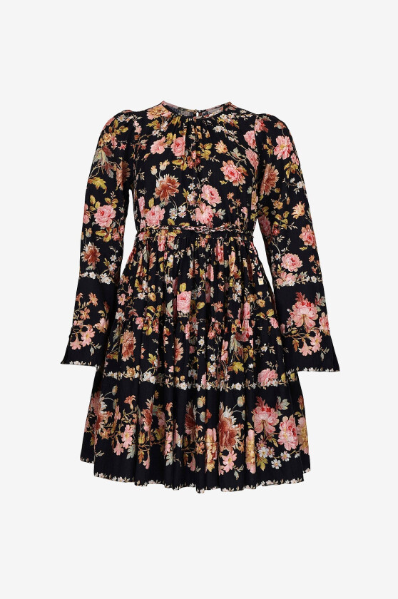 Kjole Bohemian Shift Dress - Svart