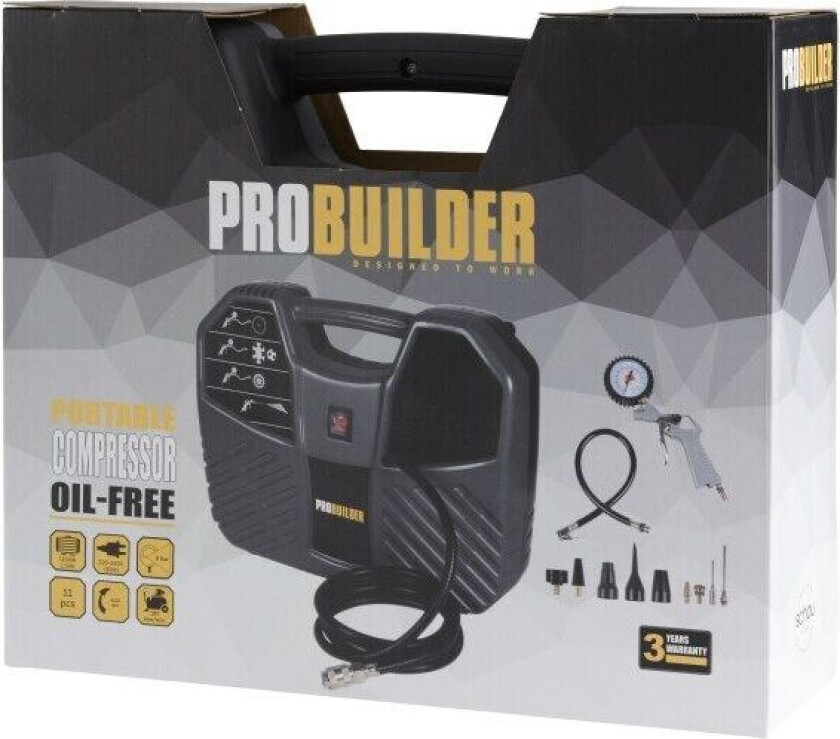 PROBUILDER - KOMPRESSOR 1100W