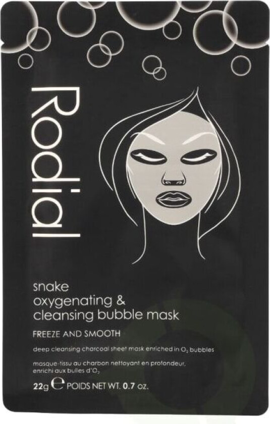 Snake Oxygenating & Cleansing Bubble Sheet Masks 4 stk