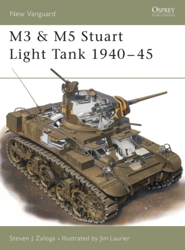 M3 & M5 Stuart Light Tank 1940–45 av Steven J. Zaloga (Paperback)