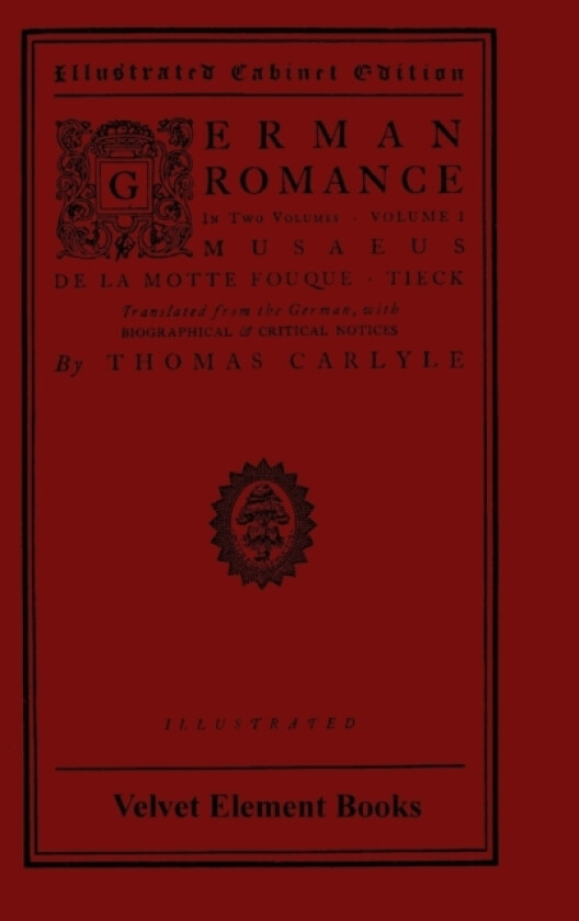 German Romance av Thomas Carlyle (Hardcover)