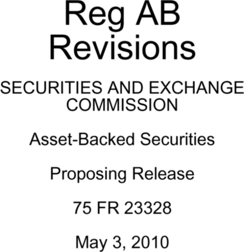 Revised Reg AB Proposing Release av Richard Careaga (Paperback)