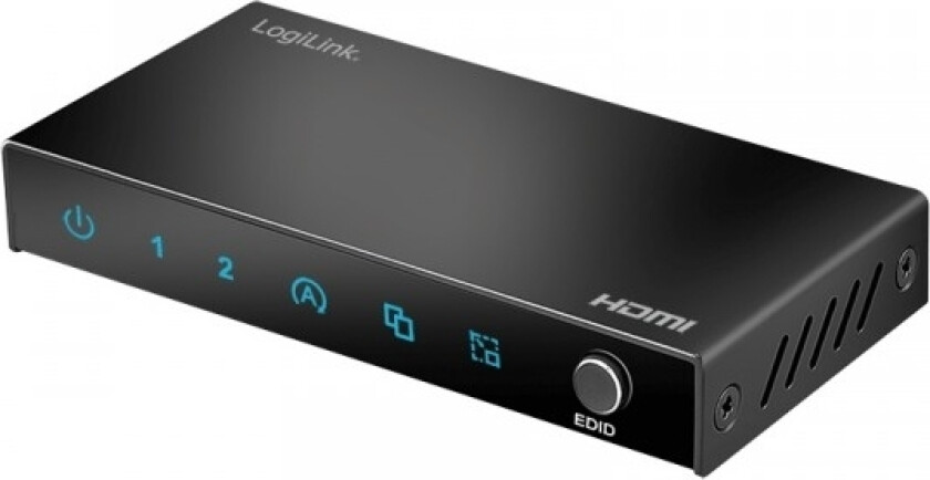 HDMI-splitter 1x2-port 4K/60 Hz HDCP EDID HDR CEC downscaler (HD0066)