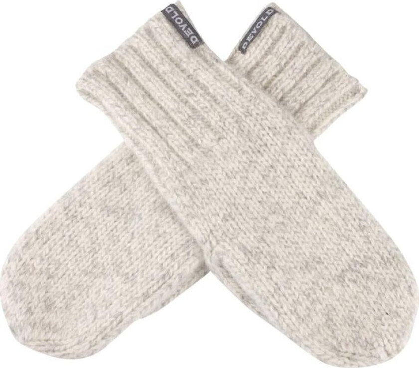 Nansen Wool Mitten GREY MELANGE L