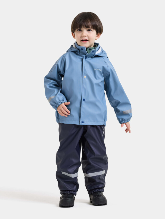 Slaskeman Regnsett, Winter Blue, 140 - Regnsett - 100% Polyester