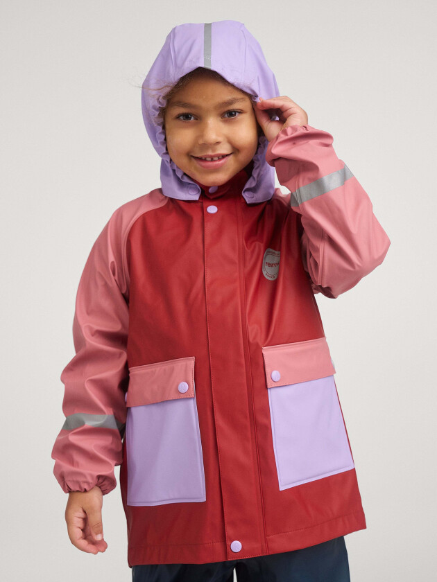 Suihku Regnjakke, Castanea Brown, 116 - Regnjakker - 100% Polyester