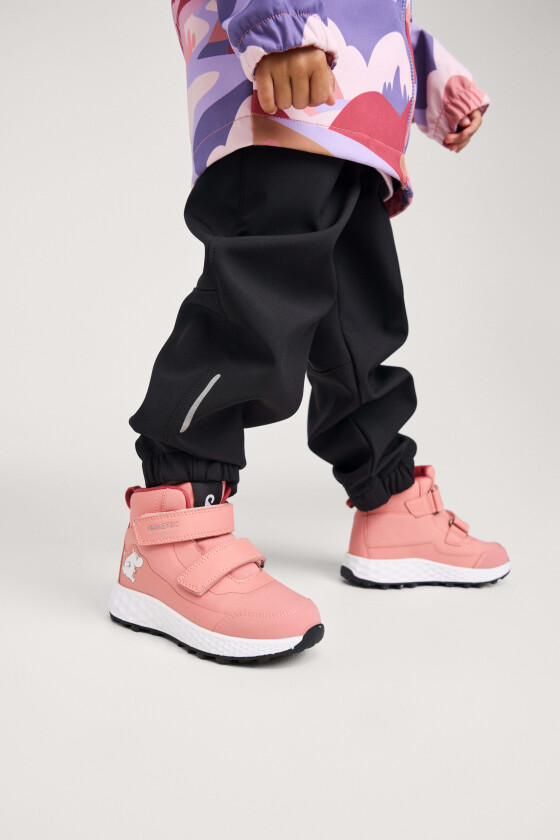 Hiivin Moomin Vanntette Mid Sneakers, Rose Blush, 27 - Sneakers - Gummi,Polyester