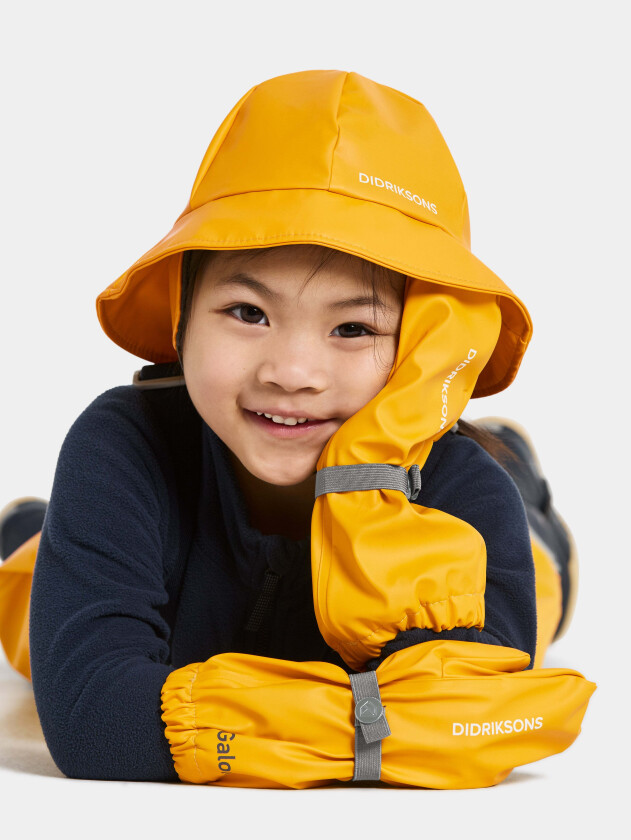 Glove Regnvotter, Oat Yellow, 0-2 år - Regntilbehør - 100% Polyester