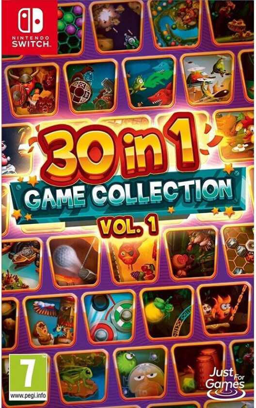 30-in-1 Game Collection: Vol. 1 - Nintendo Switch - Puslespill