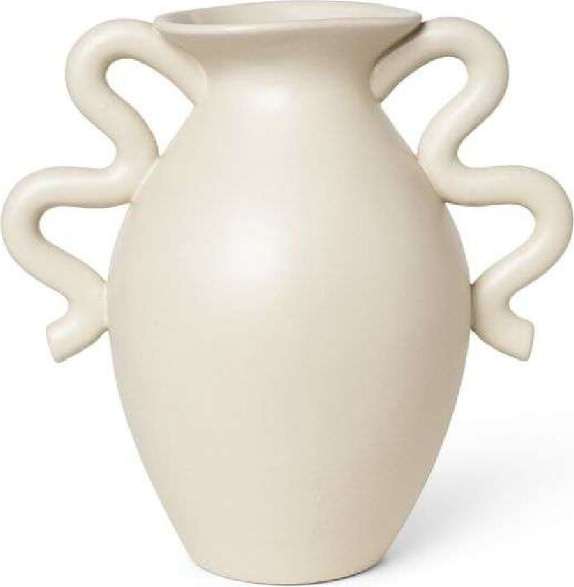 Verso vase 27 cm Cream