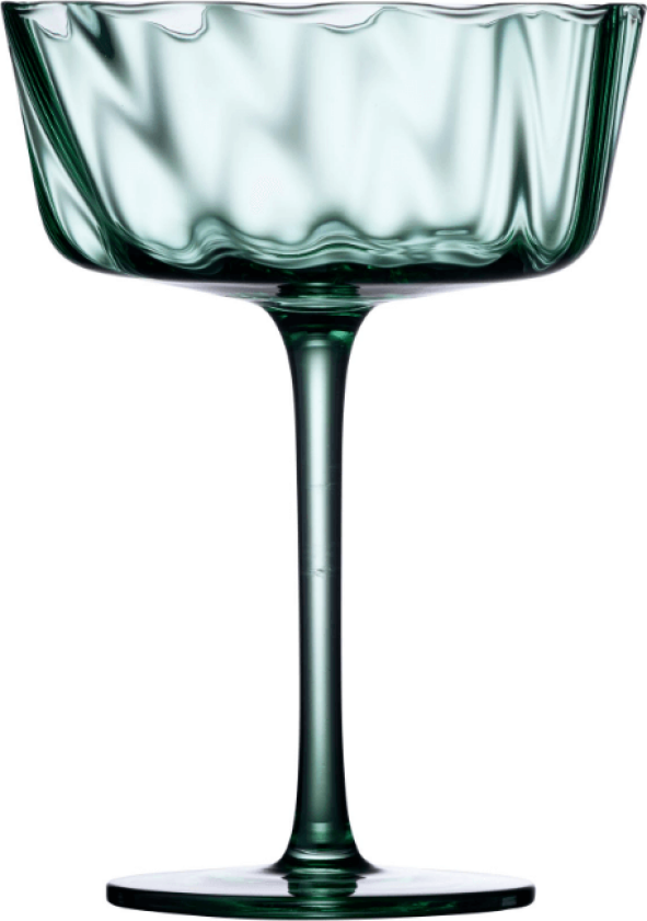 Lyngby glas Vienna Champagneskål 35cl 4 stk grønn