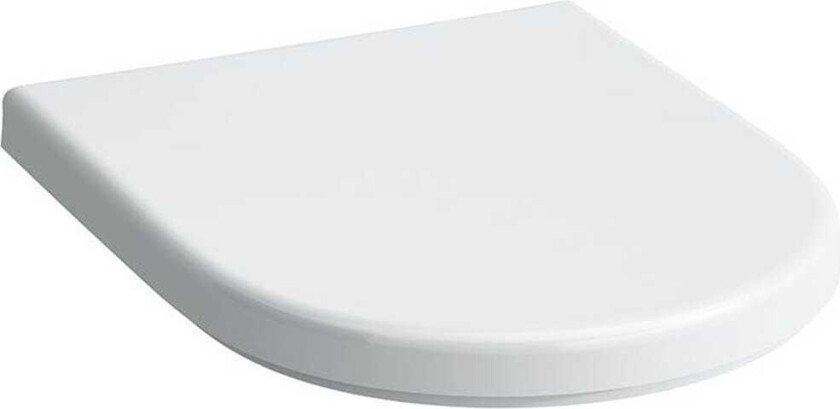 Pro Liberty toalettsete med lokk antibakteriell hvit