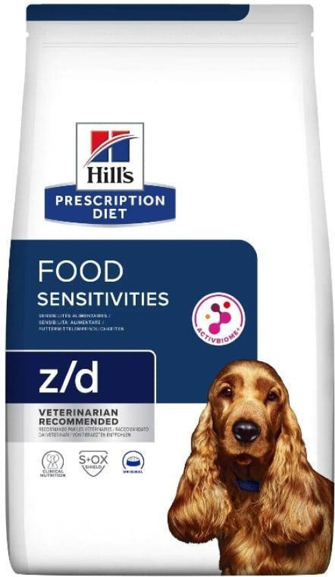 Hill's Prescription Diet Canine z/d Food Sensitivities Original (3 kg)