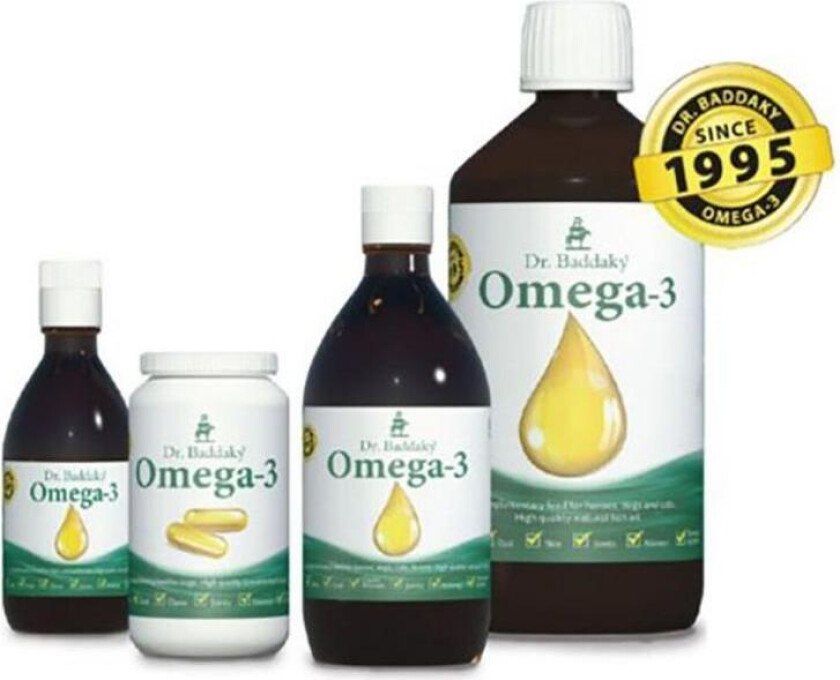 Fiskeolje Omega-3 500 ml