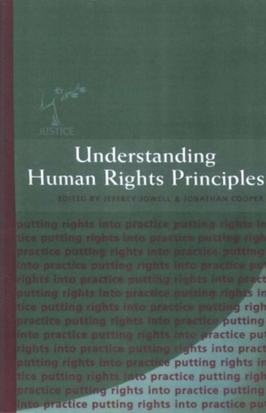Understanding Human Rights Principles av Jeffrey Jowell, Jonathan O.B.E. Cooper (Paperback)