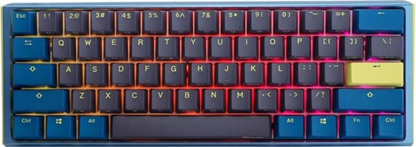 One 3 Daybreak Mini 60% Cherry Red Kablet Nordisk Tastatur