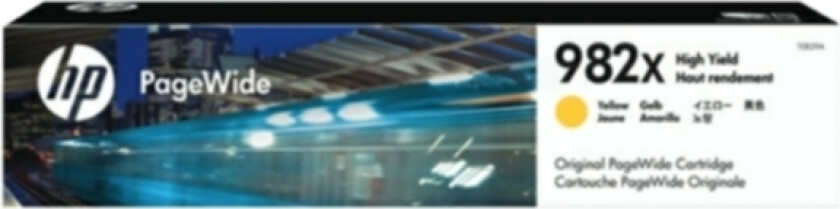 Hp Blekk Gul 982x 114ml - T0b29a