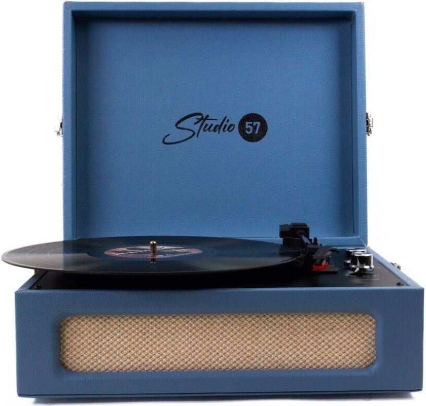 Studio 57 Groovy platespiller (blå)