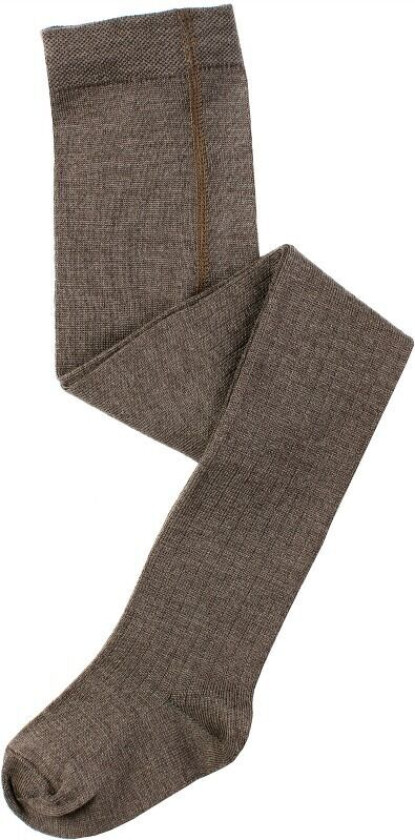 Lillelam ullstrømpebukse – brun - 86/92