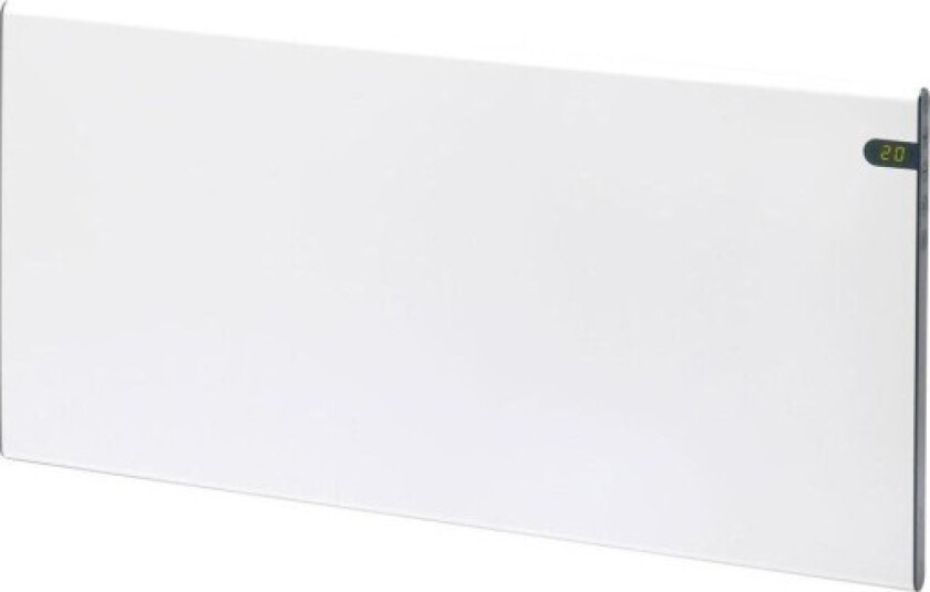 H30 panelovn med termostat 1400W/230V, Hvit - 21 m²