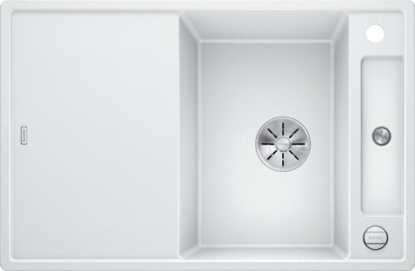 Axia 45S MXI kjøkkenvask, 78x51 cm, hvit