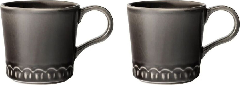 Tulipa kopp 40 cl 2-stk. Almost black