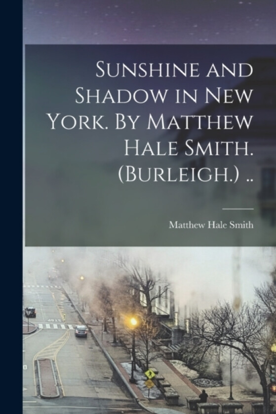 Sunshine and Shadow in New York. By Matthew Hale Smith. (Burleigh.) .. av Matthew Hale Smith (Paperback)
