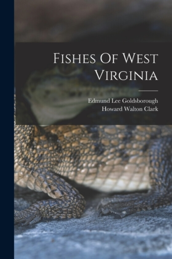 Fishes Of West Virginia av Edmund Lee Goldsborough (Paperback)