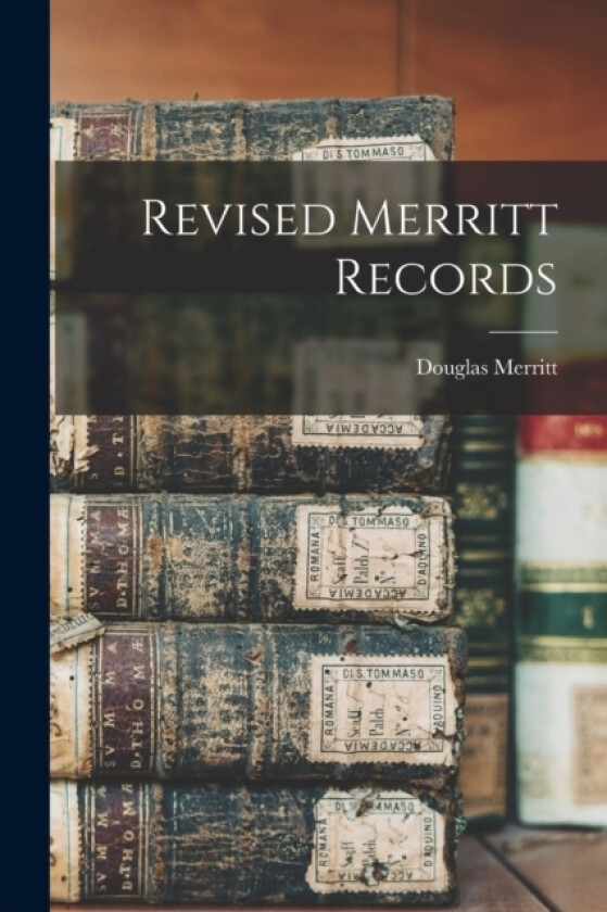 Revised Merritt Records av Douglas Merritt (Paperback)
