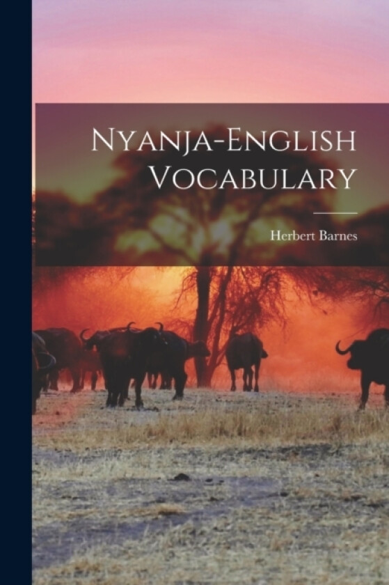 Nyanja-English Vocabulary av Herbert Barnes (Paperback)
