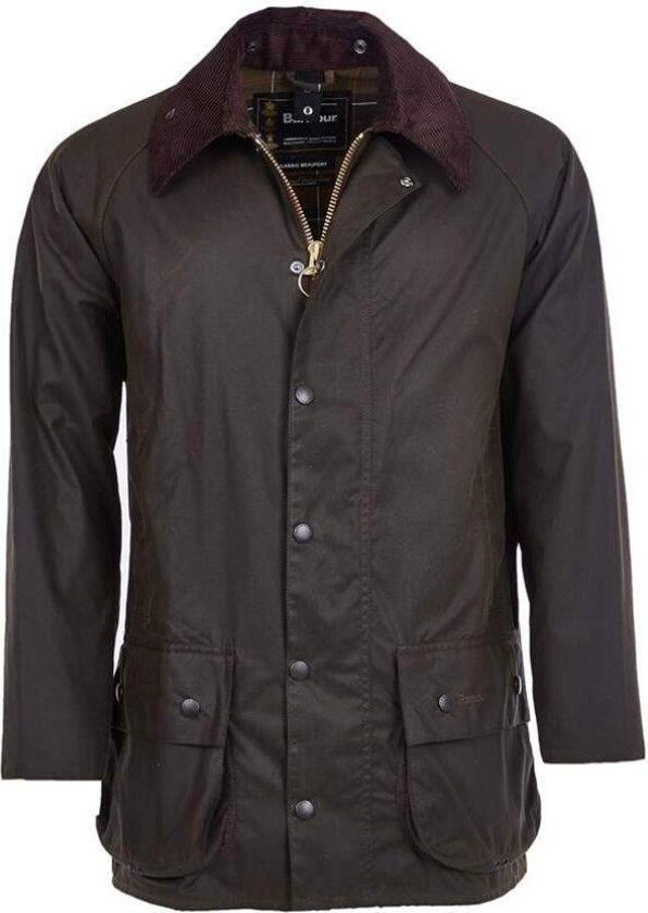 Men's Classic Beaufort Jacket UK 46/EU 56, Dark Olive