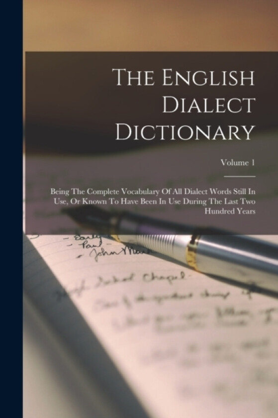 The English Dialect Dictionary av Anonymous (Paperback)