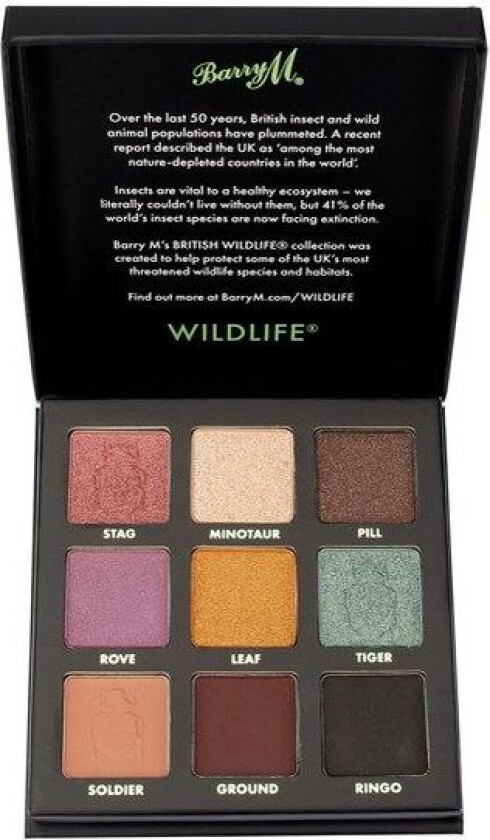 Wildlife Eyeshadow Palette Beetlle