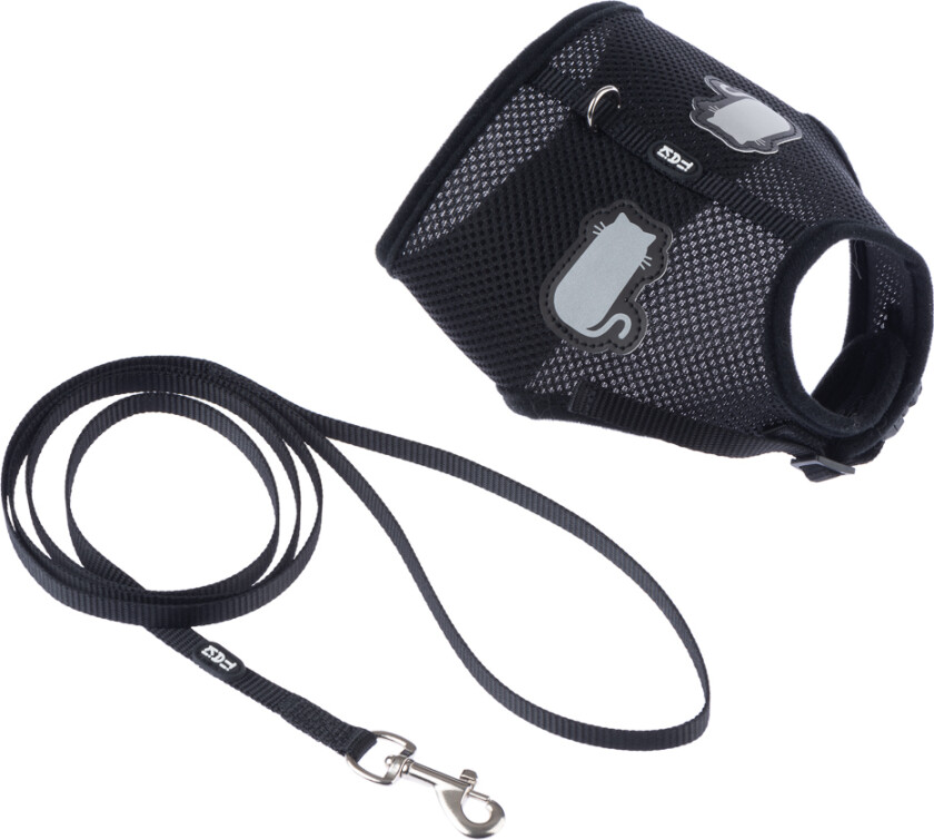 kattesele Comfy med bånd - Bukomfang: 30 - 46 cm