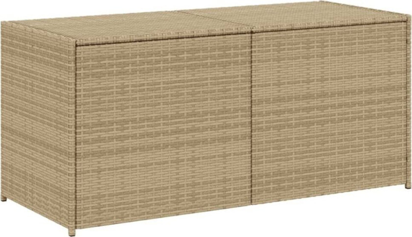 Putekasse blandet beige 283L cm polyrotting
