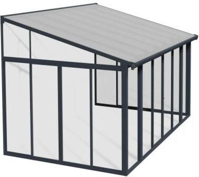 Palram - Canopia Sanremo Solarium Sett Grå 13,1m²