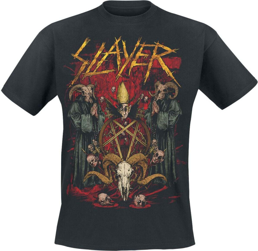 T-skjorte - Goat Pray - S til 5XL - Herrer - svart