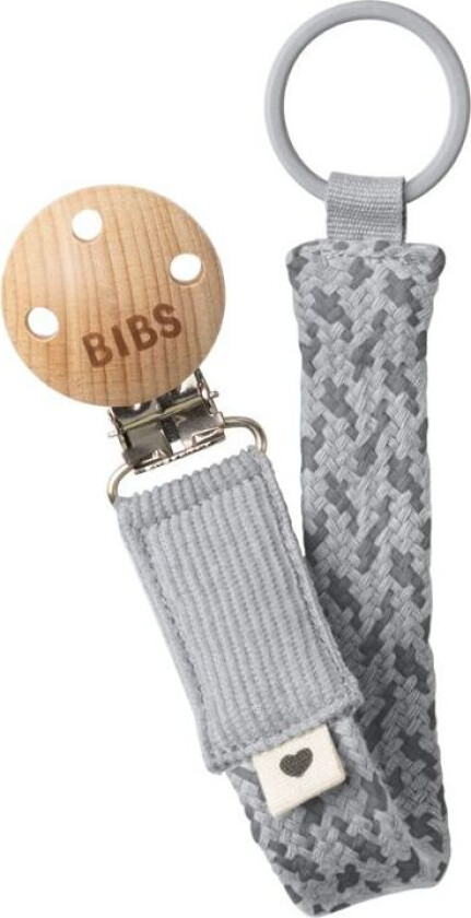 BIBS pacifier clip - cloud/iron